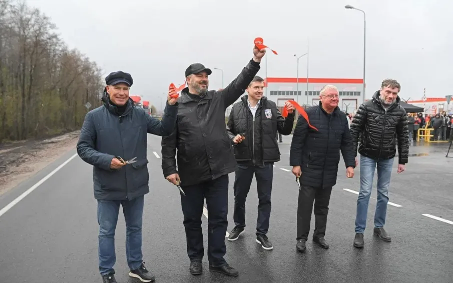 Трехкилометровую дорогу построили в Дзержинске при участии коммерческого партнера